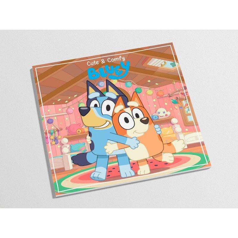 Bluey Cute Comfy - Livro De Colorir Infantil