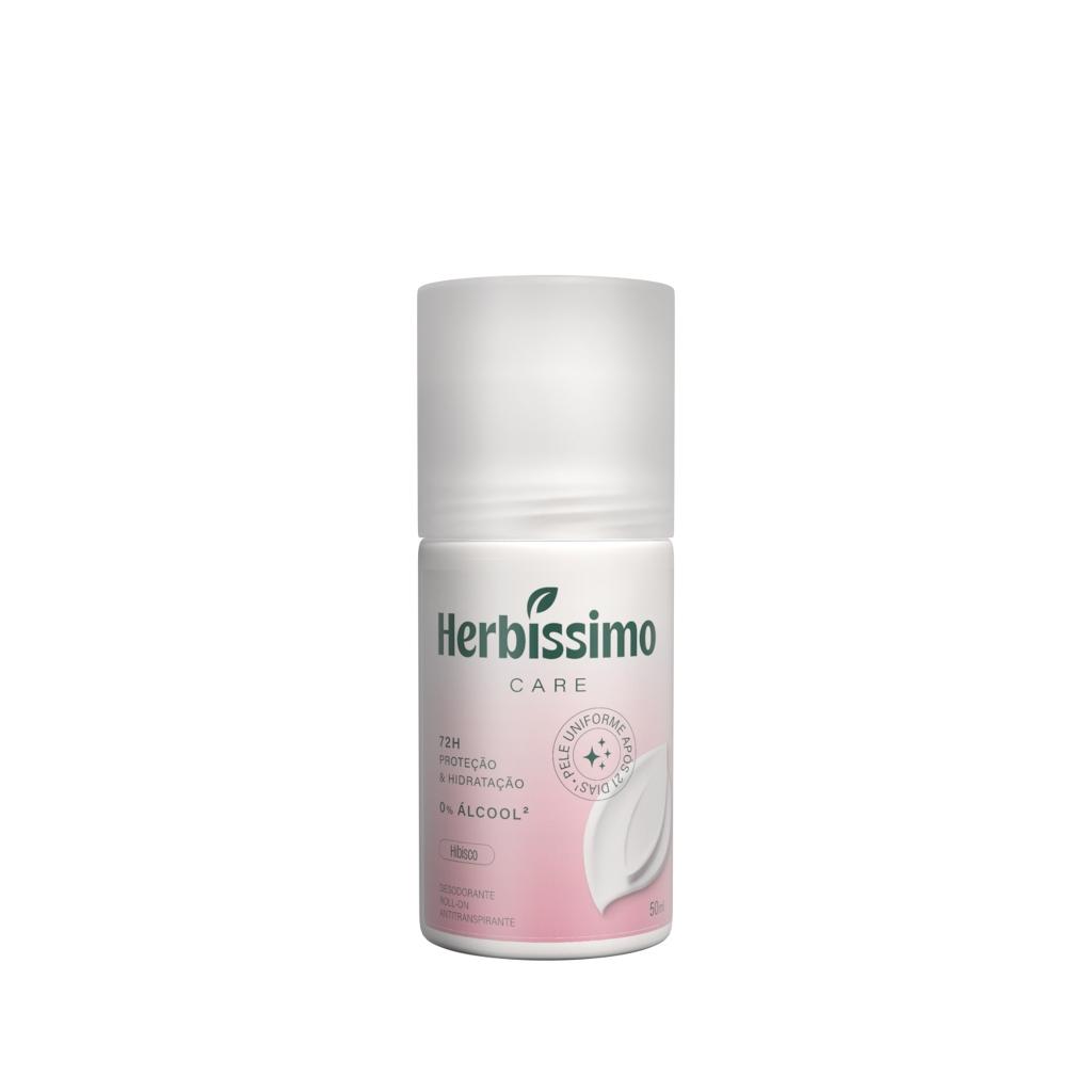 Desodorante Roll-on Antitranspirante Herbíssimo Care Hibisco 50ml