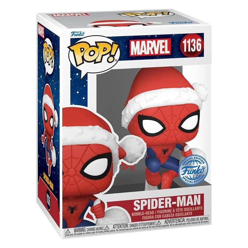 Funko Pop Marvel Exclusive - Spider-man In Hat 1136 Novo Original
