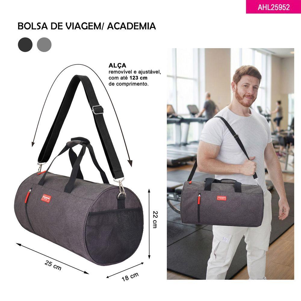 Bolsa Viagem Academia Grande Impermeável Jacki Design Fitness Resistente