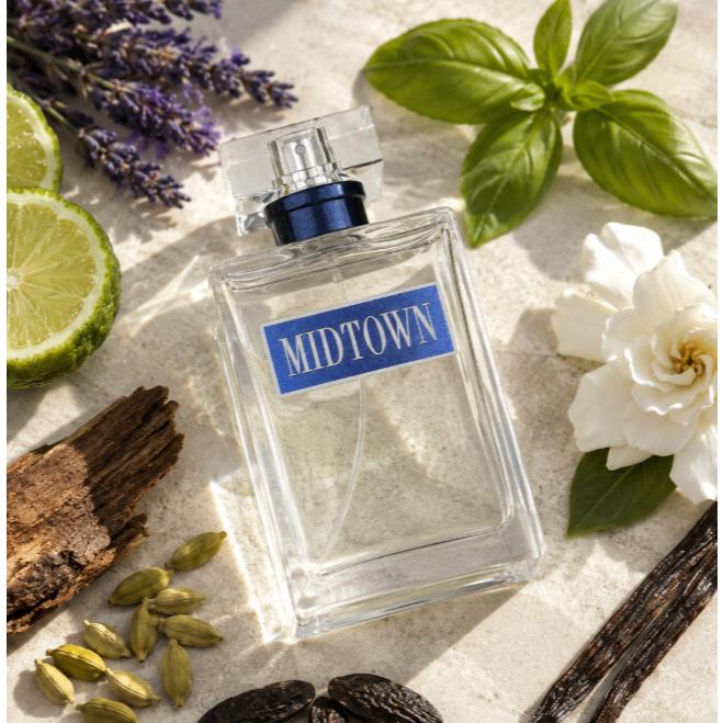 Perfume Masculino Midtown Primacial Perfume Amadeirado