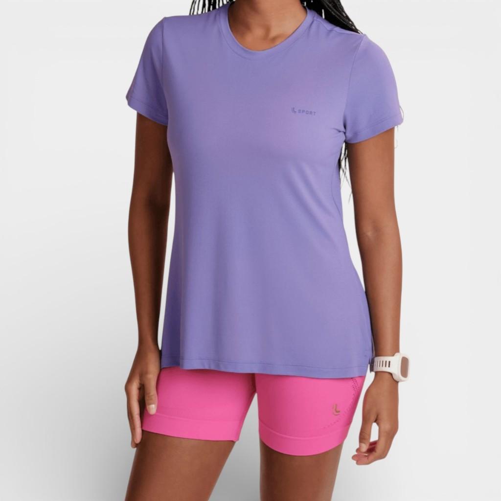 Camiseta Feminina Lupo Crepe Air Dry Fit Academia