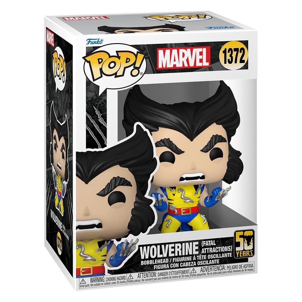 Funko Pop Marvel Wolverine 50TH Anniversary - Wolverine (fatal Attractions) 1372 Novo Original