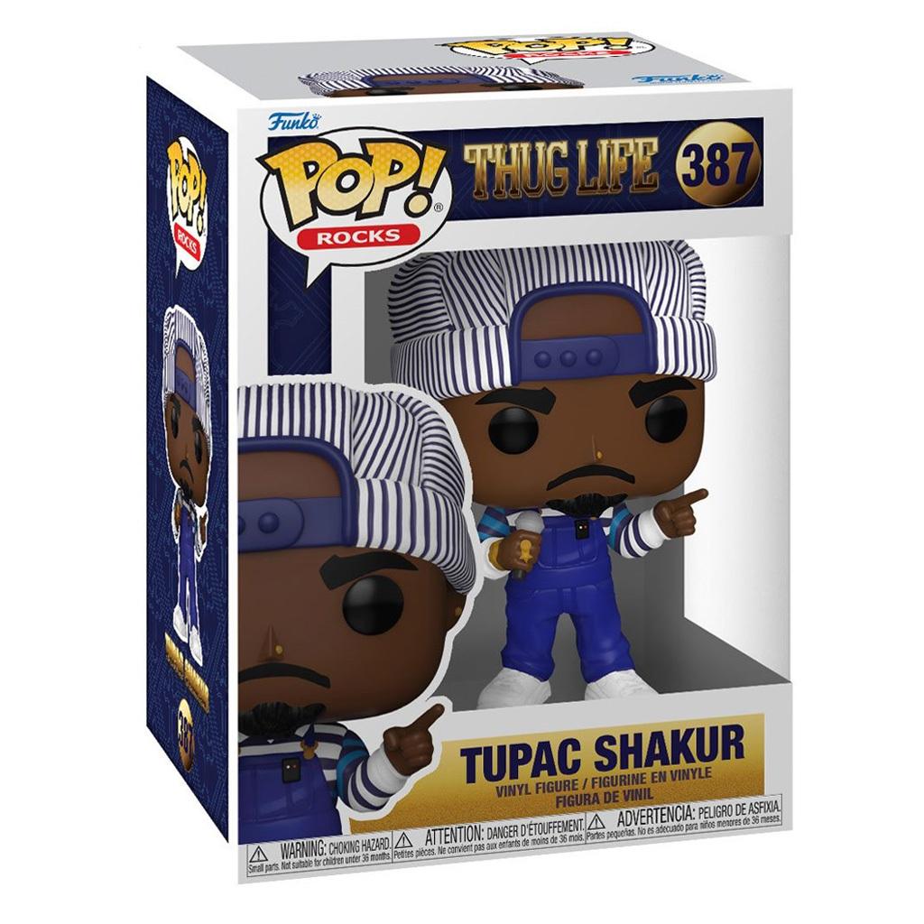 Funko Pop Rocks Thug Life - Tupac Shakur 387 Novo Original