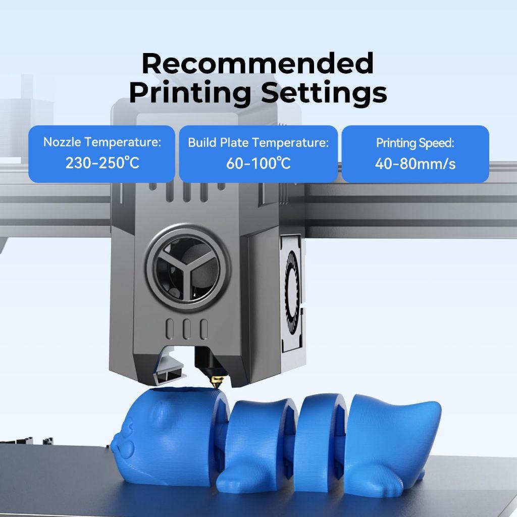 Creality Cr-petg Filamento Impressora 3D Sem Carretel -1.75mm -1KG