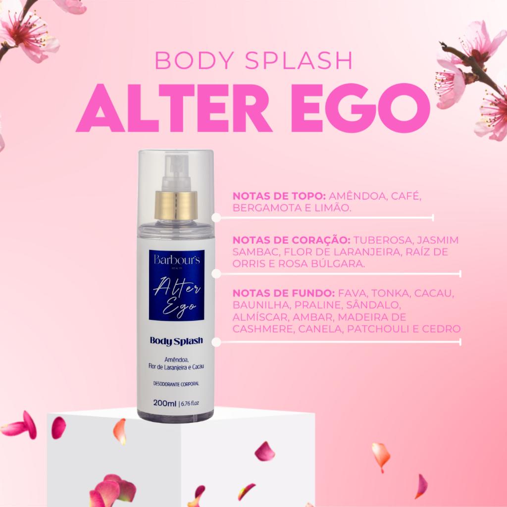 Kit 4 Body Splash Barbour S Beauty 200ml Delight Very Sexy Alter Ego Affair