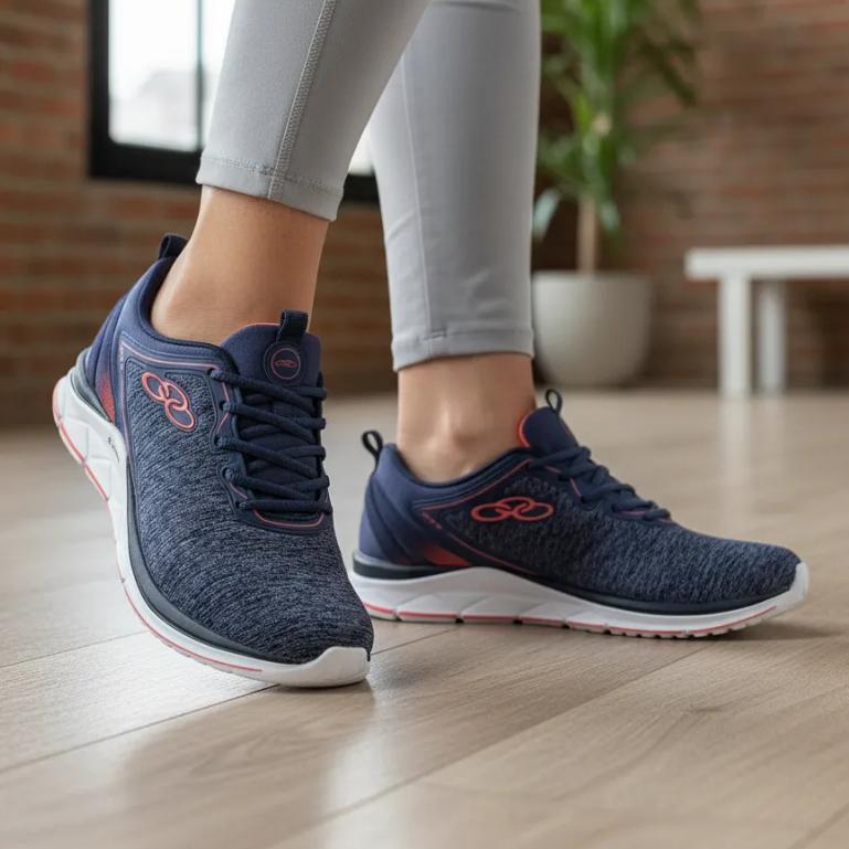 Tênis Olympikus Feminino Day Fitness Caminhada Esportivo Dia A Dia Confortável