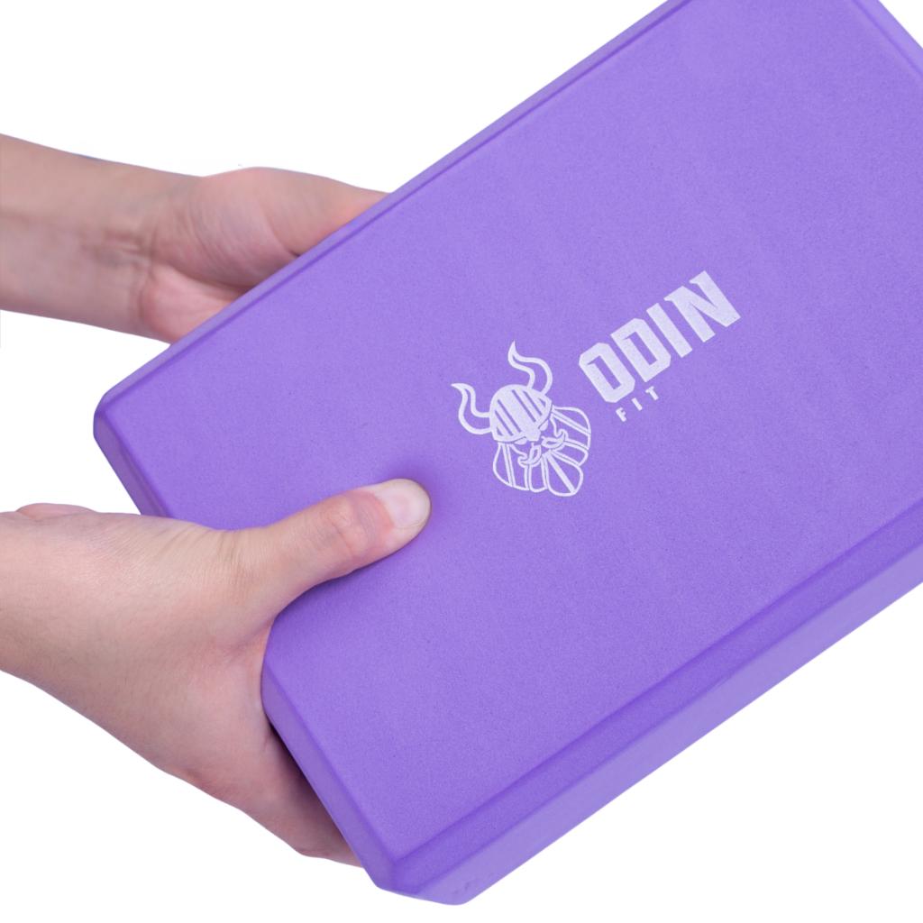 Bloco De Yoga Tijolo Em Eva Equilíbrio Tijolinho Odin Fit