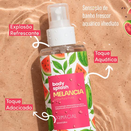 Body Splash Feminino Melancia 100ml - Primacial Perfume Frutado