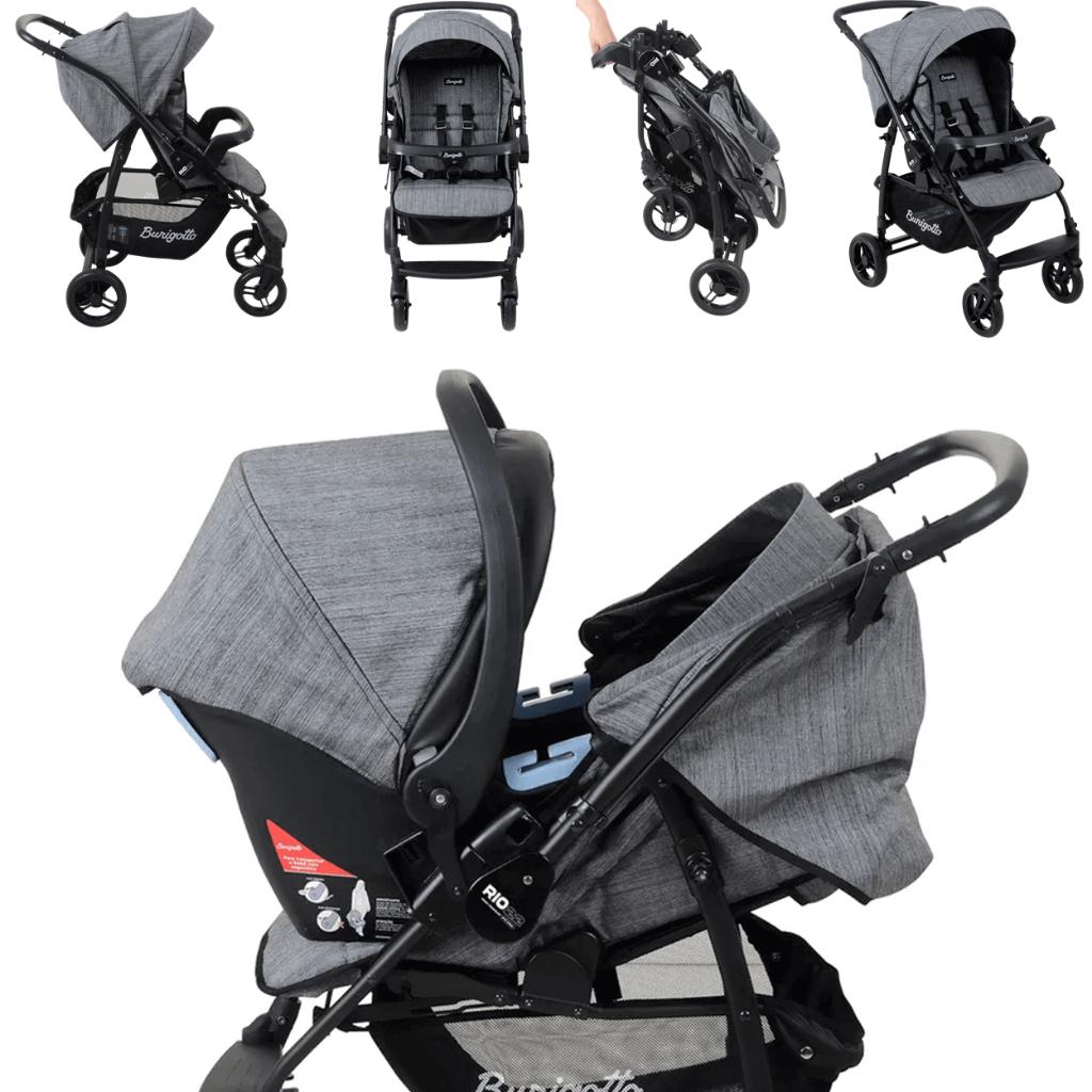 Carrinho De Bebe Reversivel Passeio Burigotto Rio K Preto
