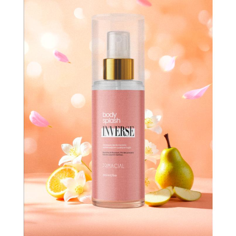 Kit Com 4 Body Splash Feminino Sweetened + Inverse + Hypnotique Opnos + J Veux 200ml - Primacial Perfume Floral Oriental