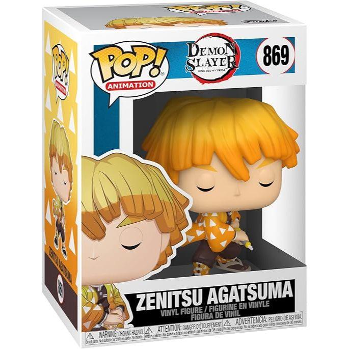 Funko Pop Demon Slayer Zenitsu Agatsuma 869 Novo Original