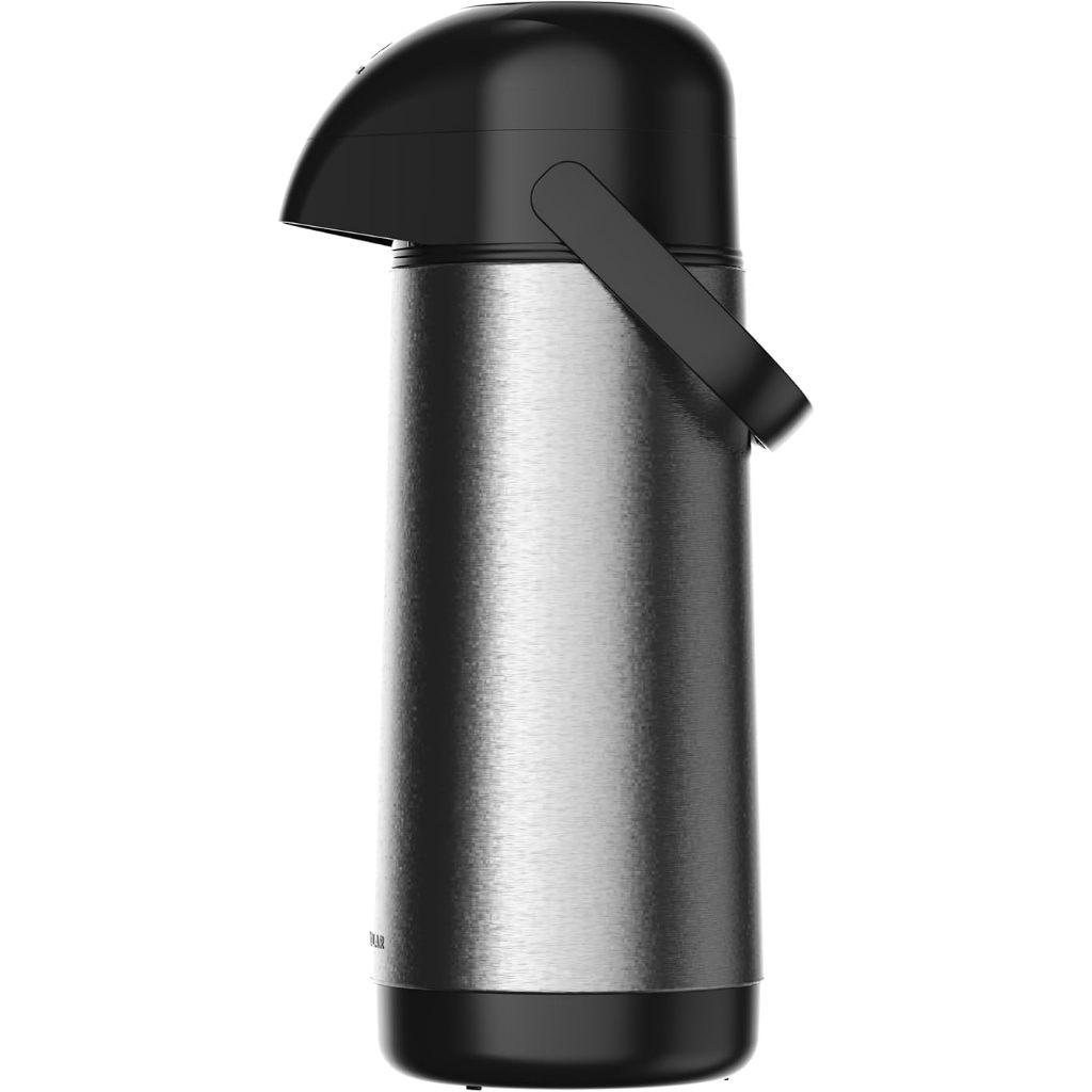 Garrafa Térmica Inox Lumina Bomba De Pressão 1 Litro Termolar
