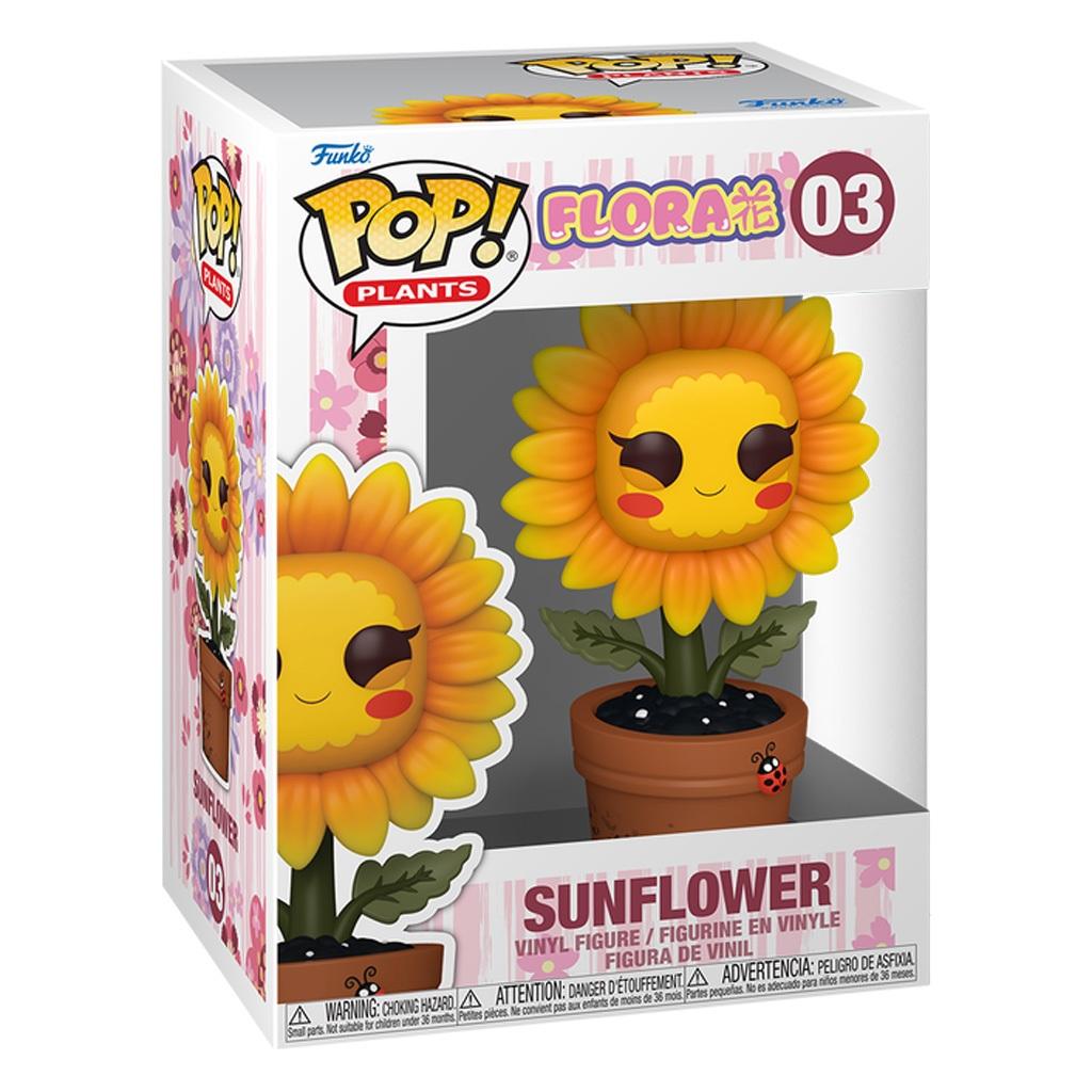 Funko Pop Plants Flora Sunflower 03 Novo Original