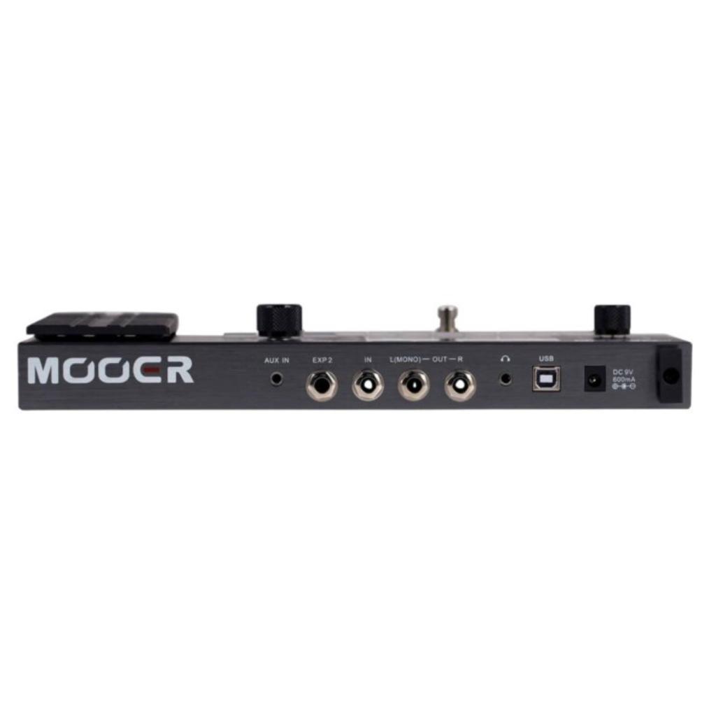 Pedaleira Multiefeitos Mooer Ge200 Display LED Colorido 200 Presets 70 Efeitos 26 Simulações