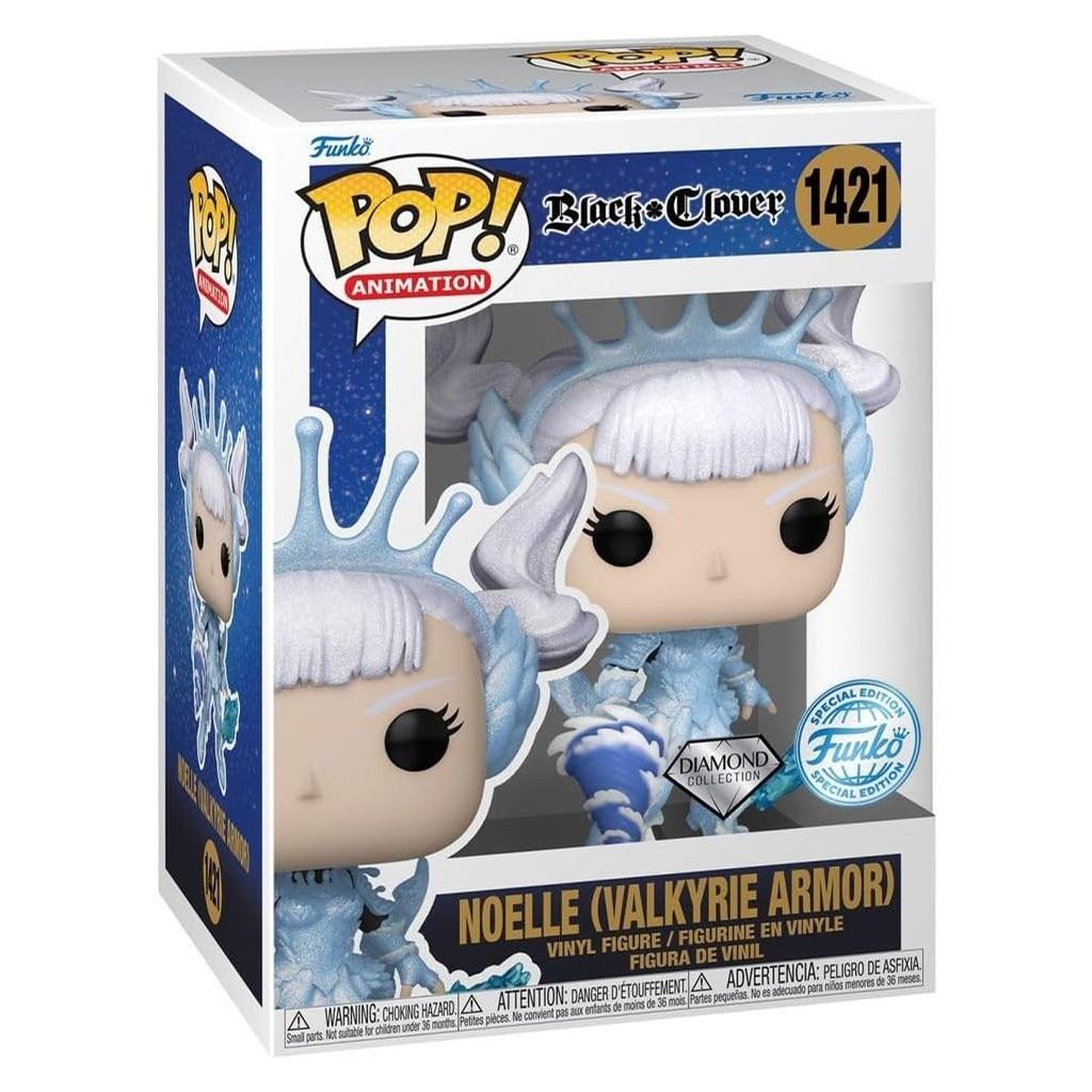 Funko Pop Animation Black Clover Diamond Collection Exc - Noelle Valkyrie Armor 1421 Novo Original