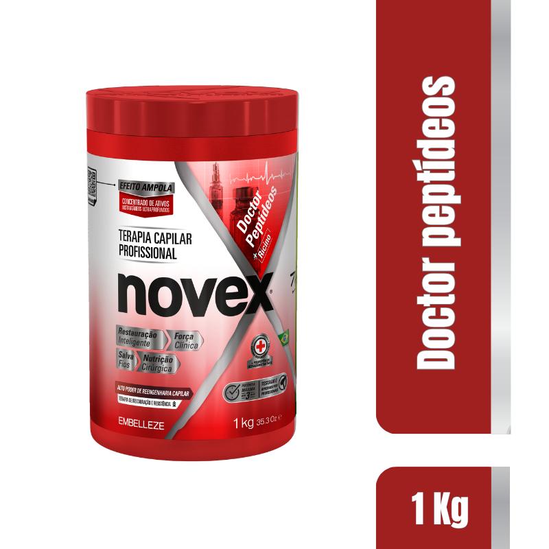 Creme De Tratamento Novex Doctor Peptídeos + Rícino 1kg