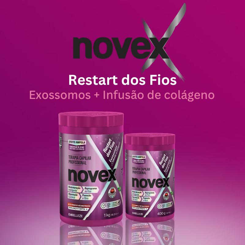 Kit 2 Creme De Tratamento Novex Exossomos Com Infusão