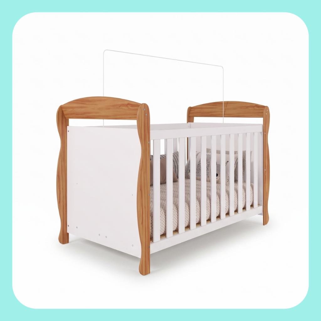Berço Americano Marquesa 100 Mdf Multifuncional 3 Em 1
