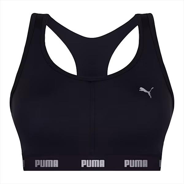 Top Com Bojo Feminino Academia Puma Treino Lançamento Original Top Nadador Feminino Puma Academia