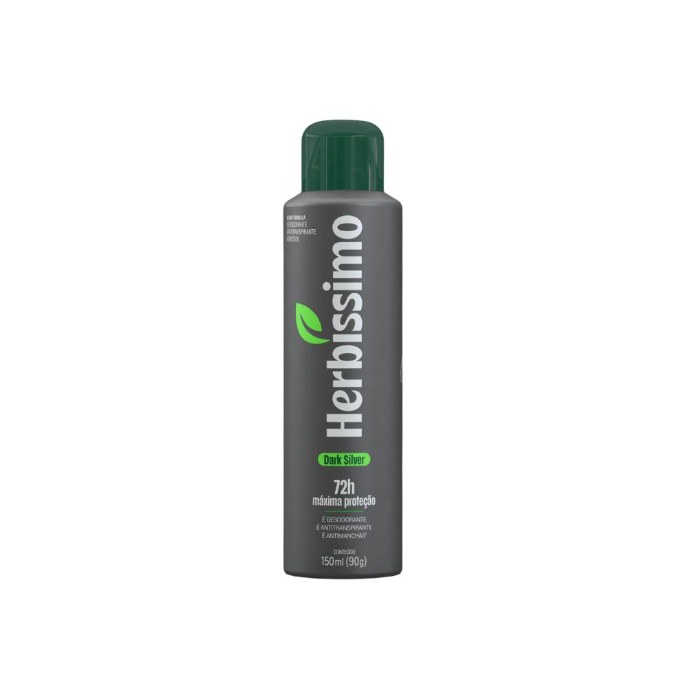 Kit Desodorante Antitranspirante Aerossol Herbíssimo Fragrâncias Variadas 150ml (5 Unidades)