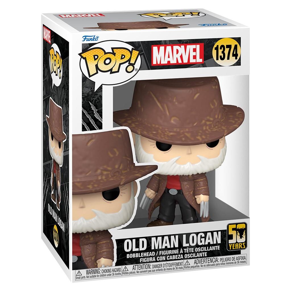 Funko Pop Marvel Wolverine 50TH Logan Old Man 1374 Novo Original