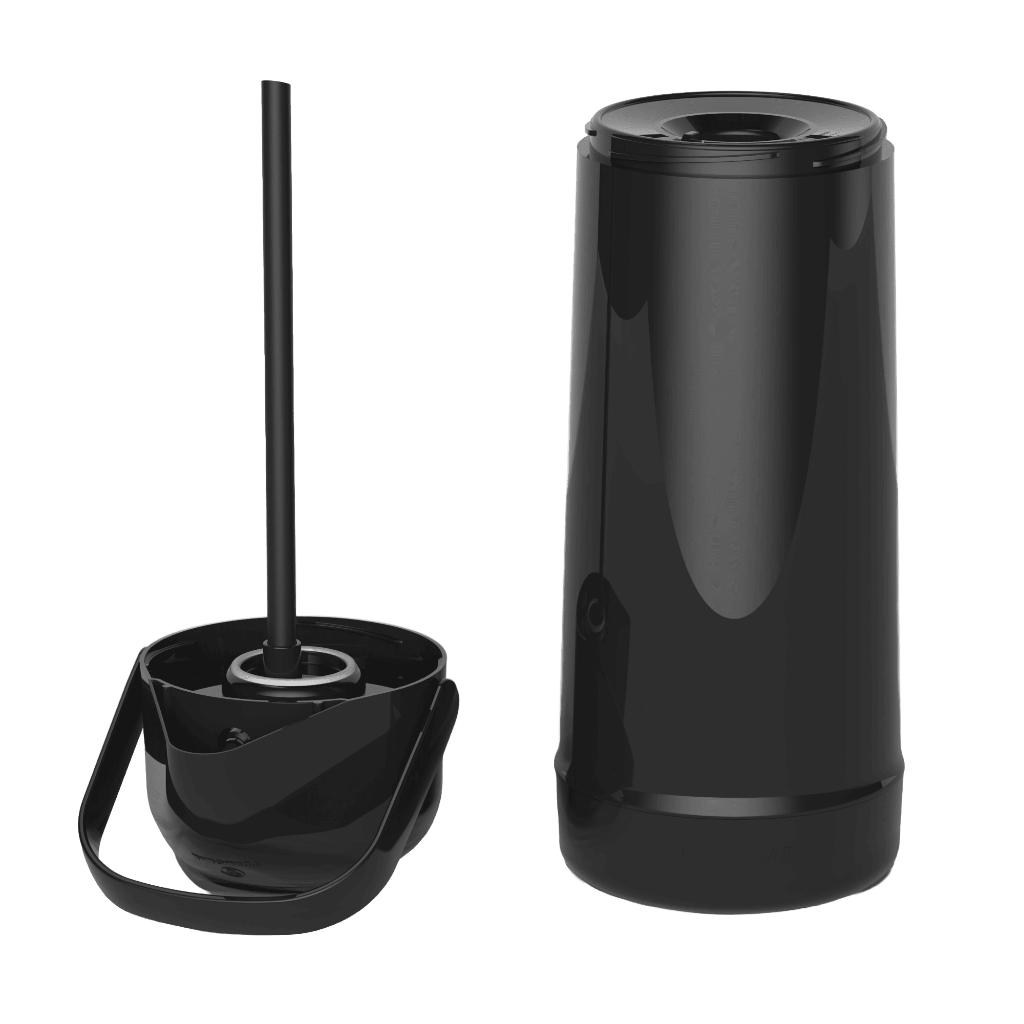 Garrafa Térmica Quente Frio Magic Pump 1L Preta Termolar