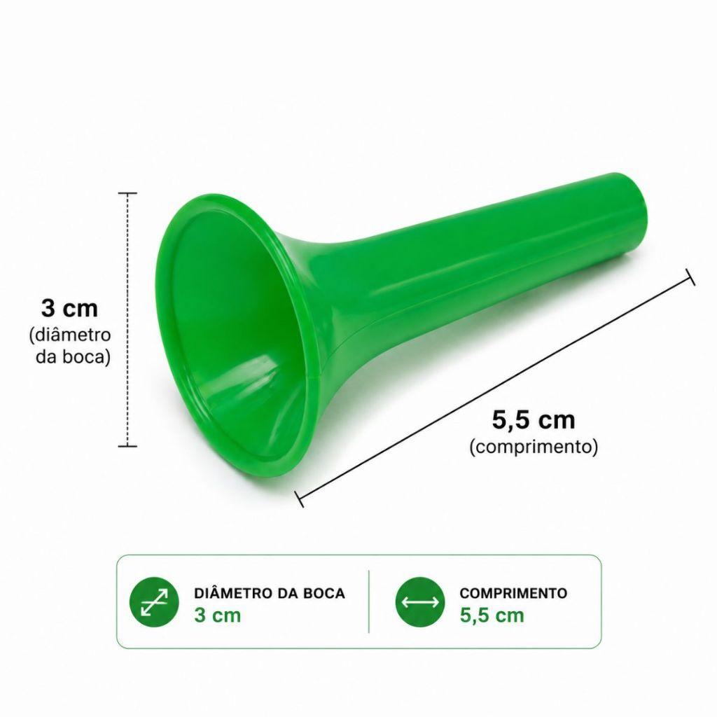 Brinsílios Mini Corneta Colorida C/25 Unidades Brinquedo Lembracinha Dia Das Crianças