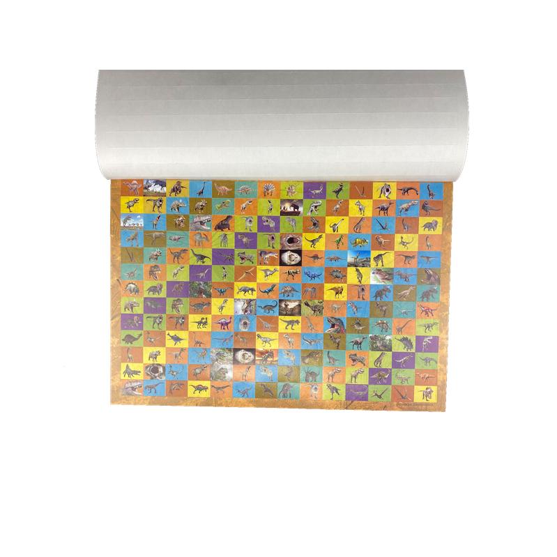 Dinossauros Prancheta Para Colorir Com 1500 Adesivos