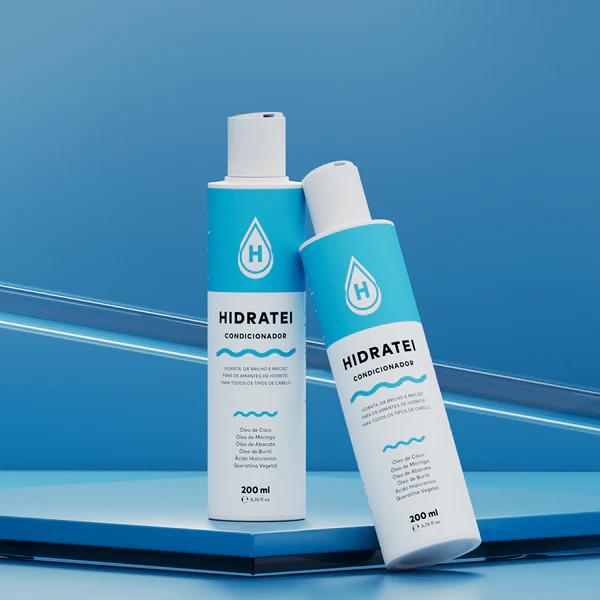 Condicionador Hidratei 200ml Sela Cutículas Hidratação Brilho Controle Do Frizz