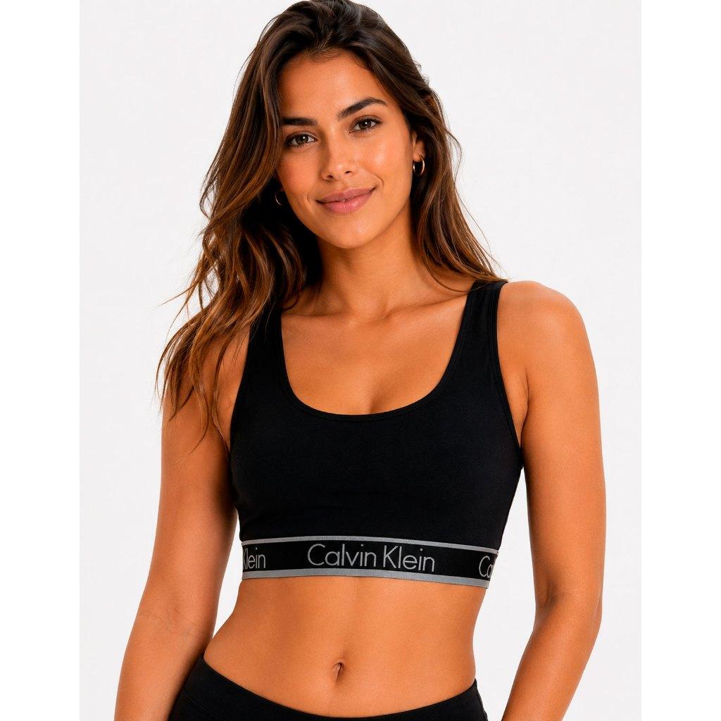 Top Academia Calvin Klein Cotton Top Regata Fitness Premium Top Calvin Klein Feminino Original