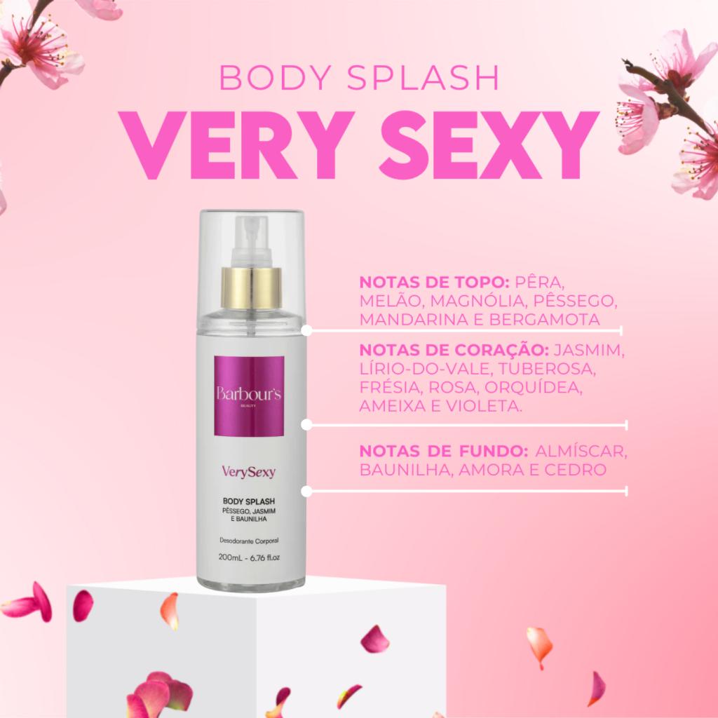 Kit 3 Body Splash Delight Very Sexy Alter Ego Barbours
