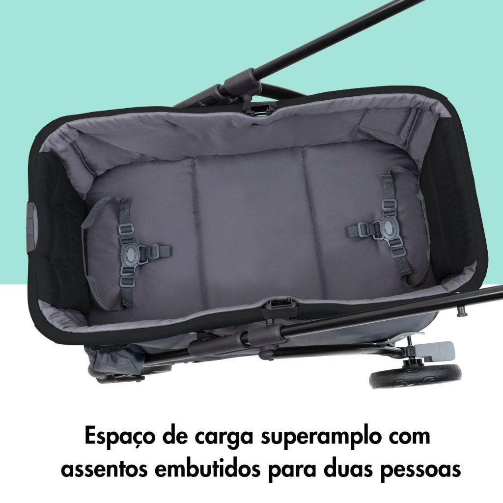 Carrinho De Bebê Passeio Expedition 2 Em 1 Com Capota Alça Retrátil Wagon - Baby Trend
