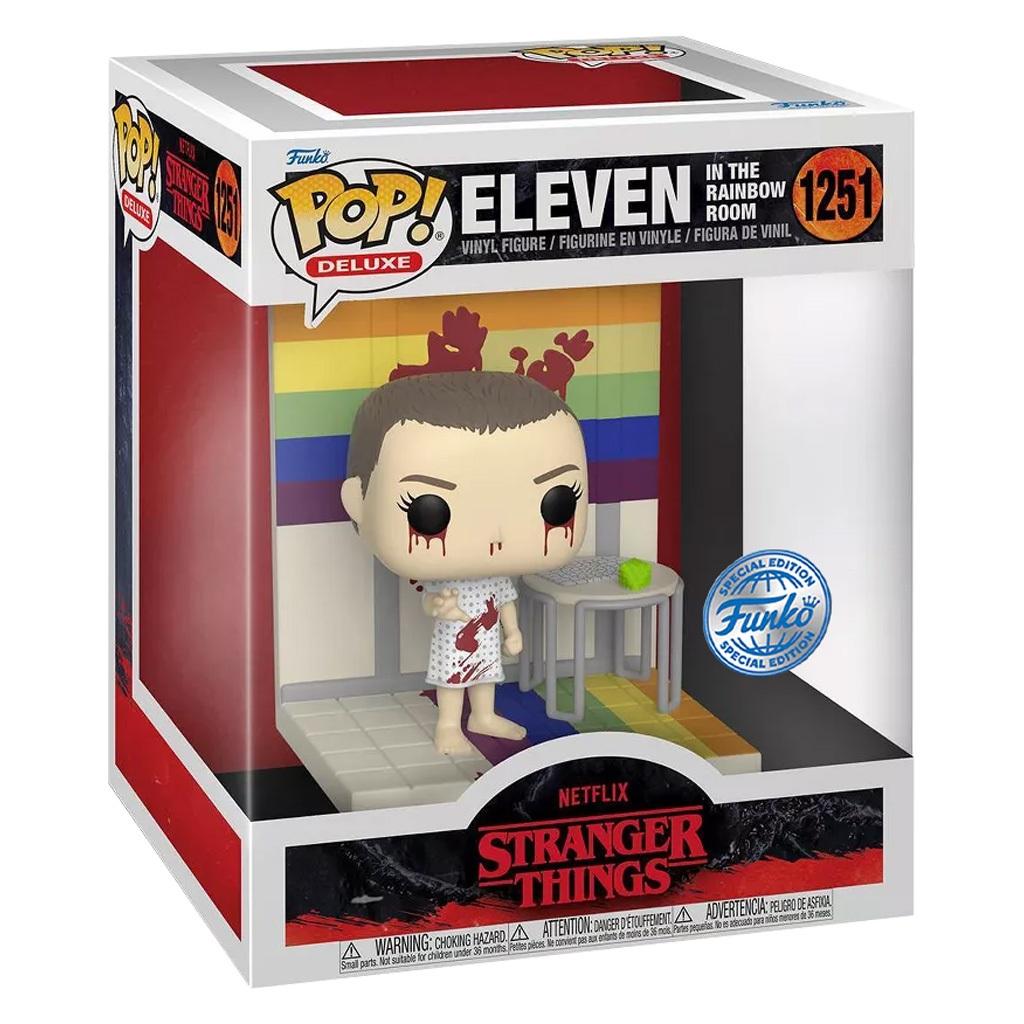 Funko Pop Stranger Things Exclusive - Eleven In The Rainbow Room 1251 (deluxe) Novo Original