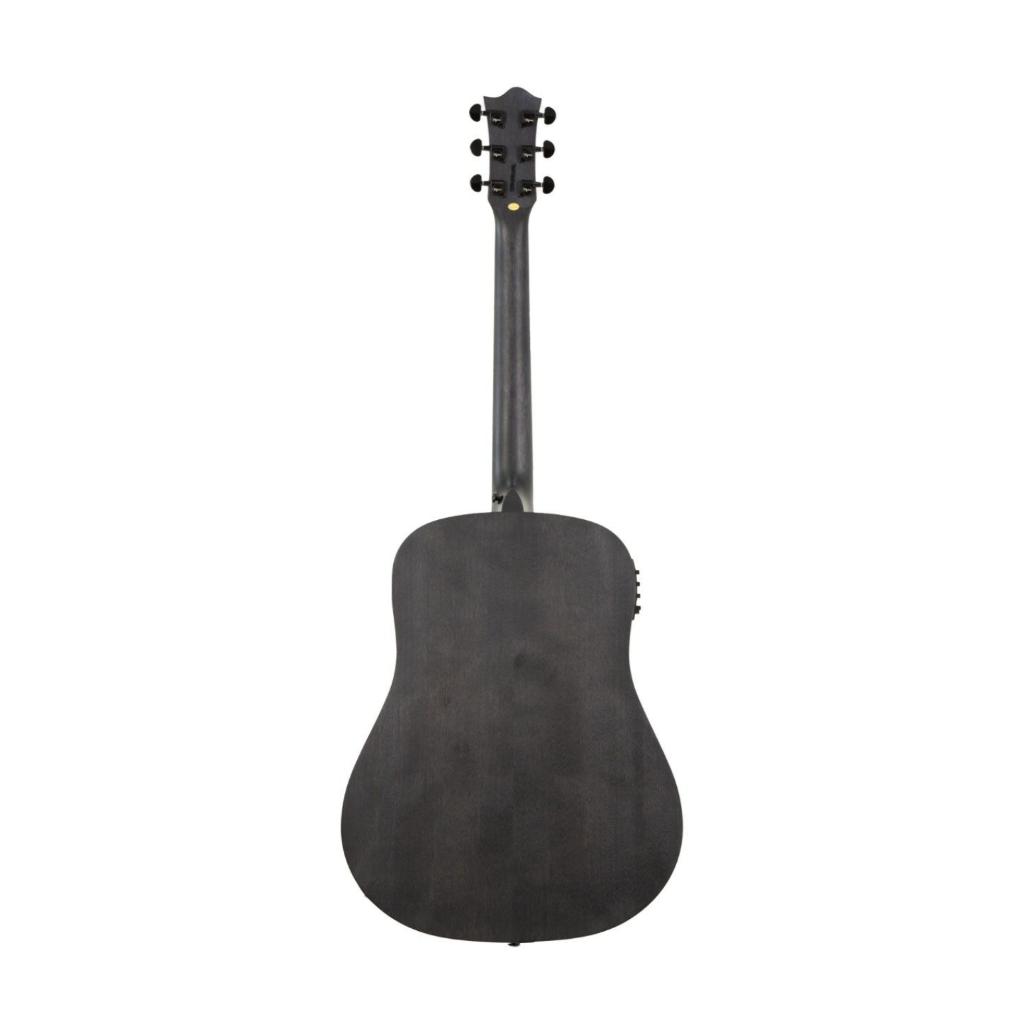 Kit Violão Folk Half Cutaway Okoume Tbw-300 Black Tagima