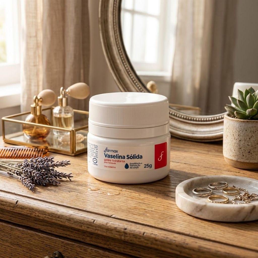 Vaselina Solida Farmax Geleia 25g