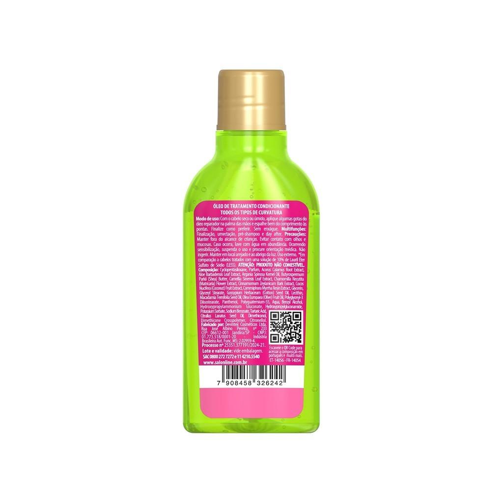 Kit Melancia Com Gelatina E Óleo De Tratamento