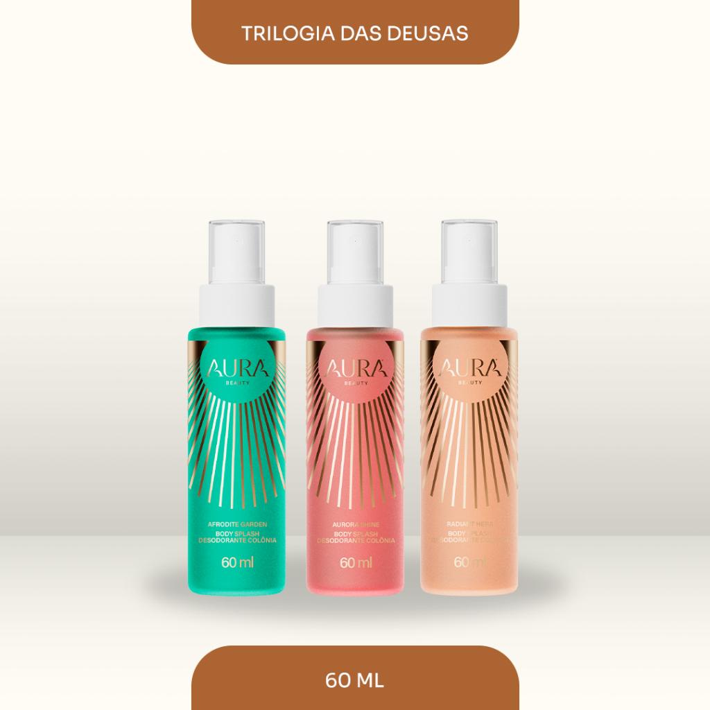 Kit Mini Body Splash - Trilogia Das Deusas 60ml