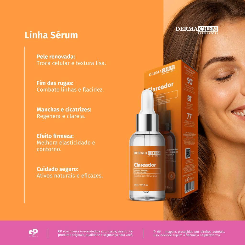 Sérum Clareador Clear 30ml Dermachem