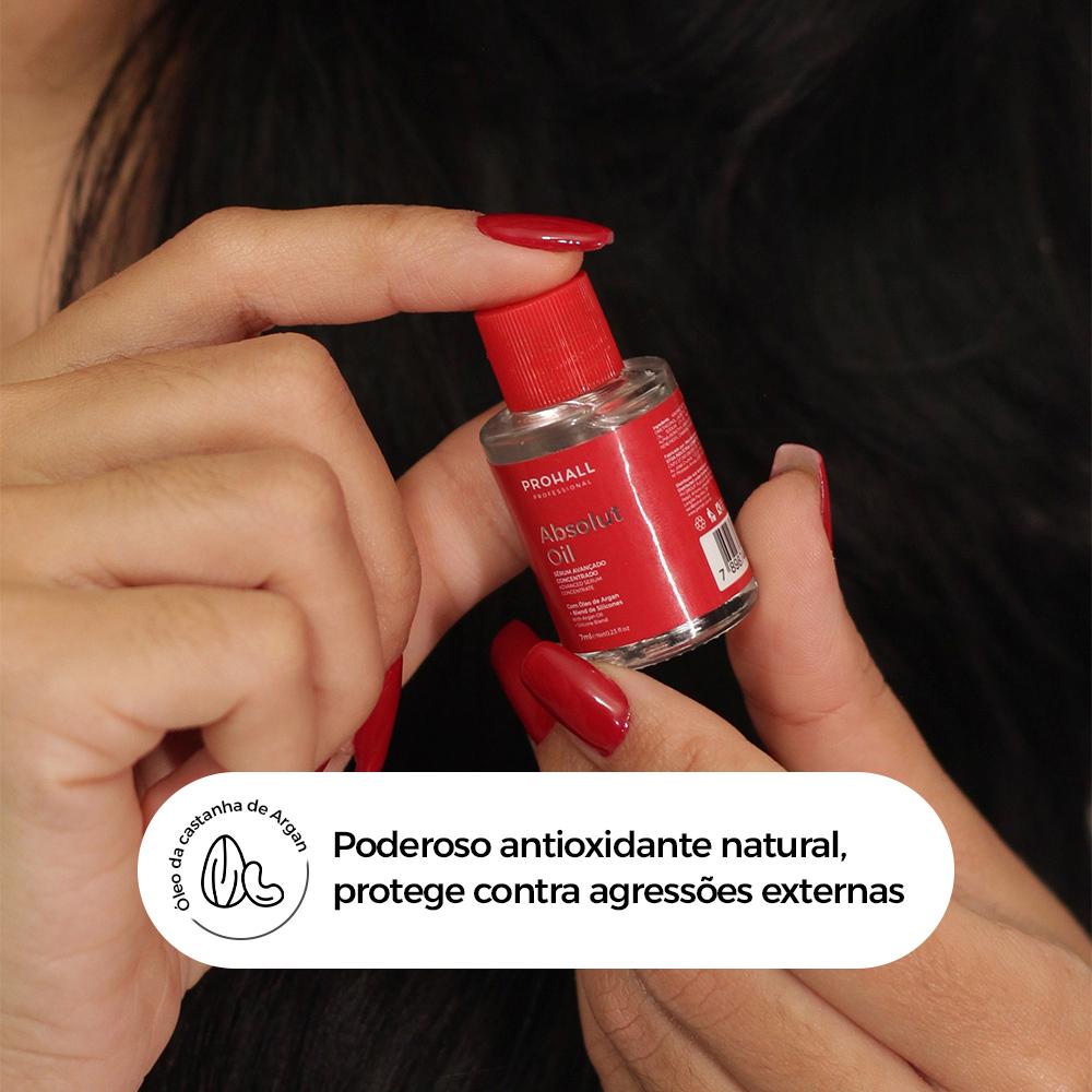 Óleo Capilar Reparador De Pontas Sérum Absolut Oil 7ml Profissional