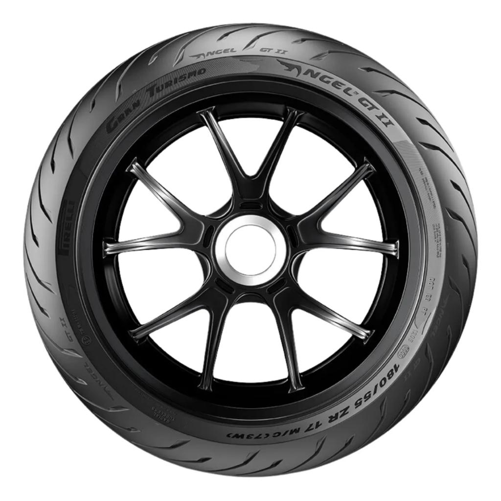 Pneu Moto 180/55zr17 Traseiro Pirelli Angel Gt 2 Sem Câmara