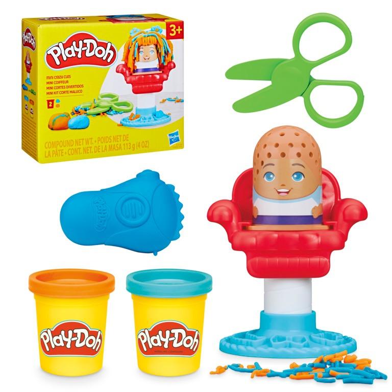 Massinha Play-doh Mini Clássico Corte Maluco Barbearia De Brinquedo - Hasbro E4918
