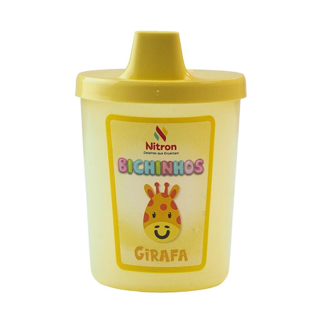 Copo Baby Com Tampa Unitario 250 Ml Para Uso Doméstico Casa Organizada Prático E Funcional