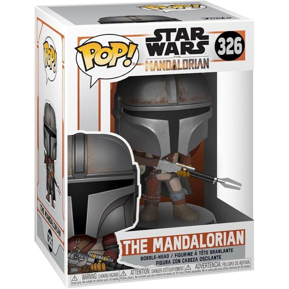 Funko Pop Star Wars The Mandalorian 326 Novo Original