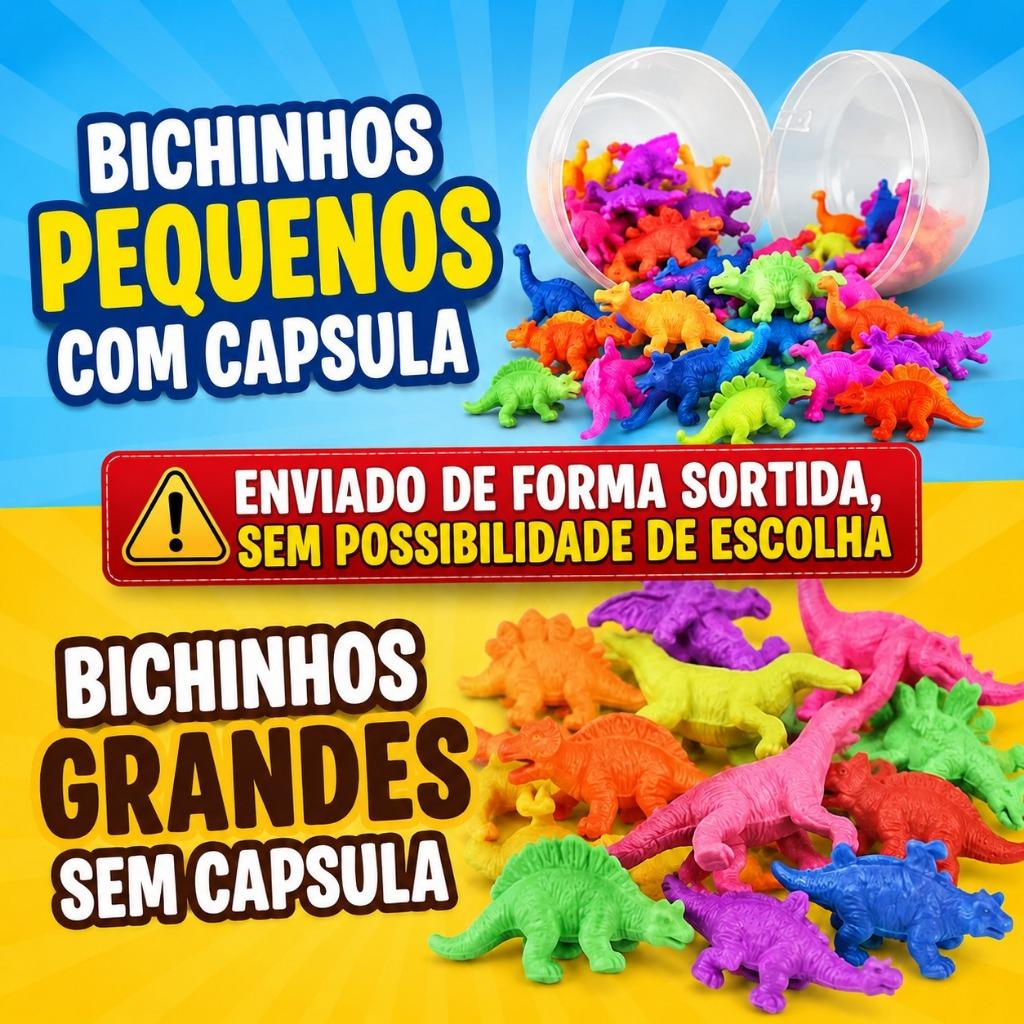 Kit 15 Bicho Cresce Na Água + 15 Geleca Gruda Na Parede Brinquedo Infantil Lembrancinha Festa Prenda