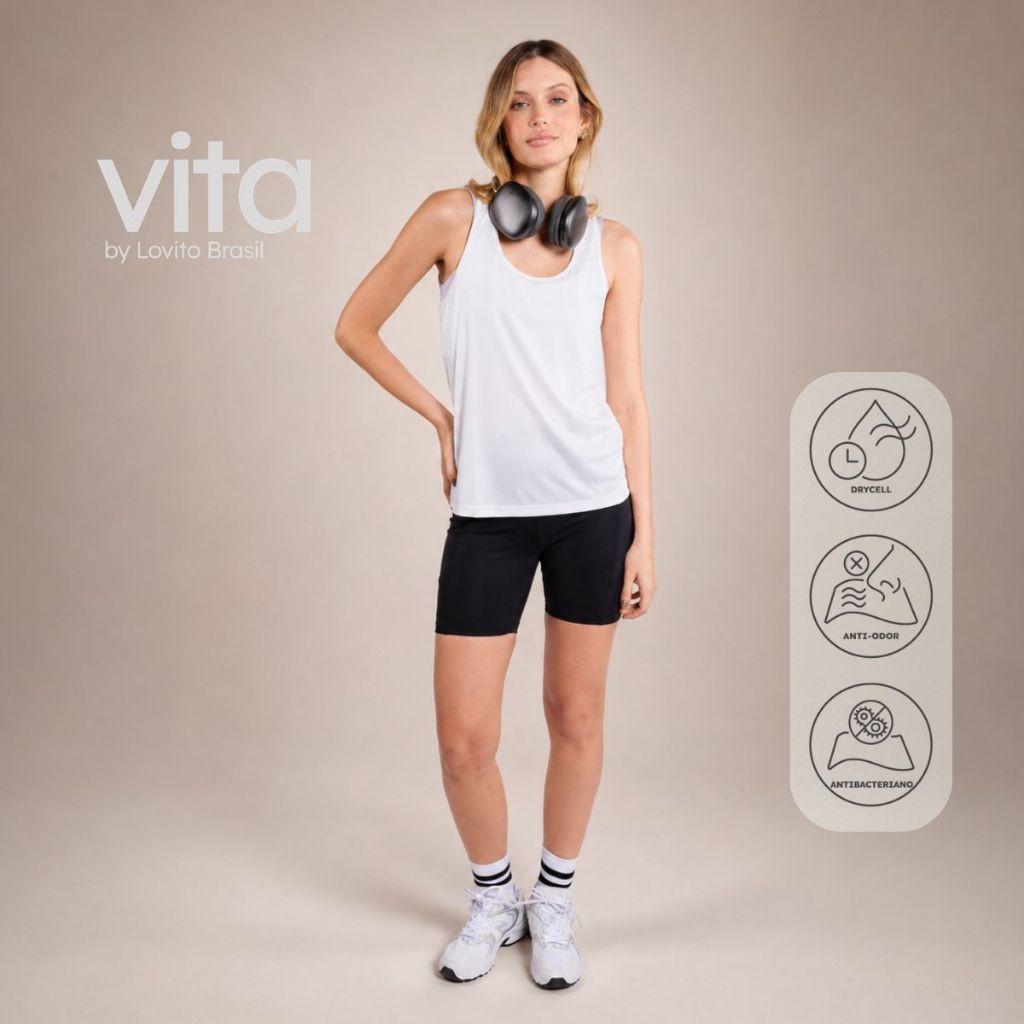 Lovito Vita Regata Feminina Esportiva Lisa Pkb19952025