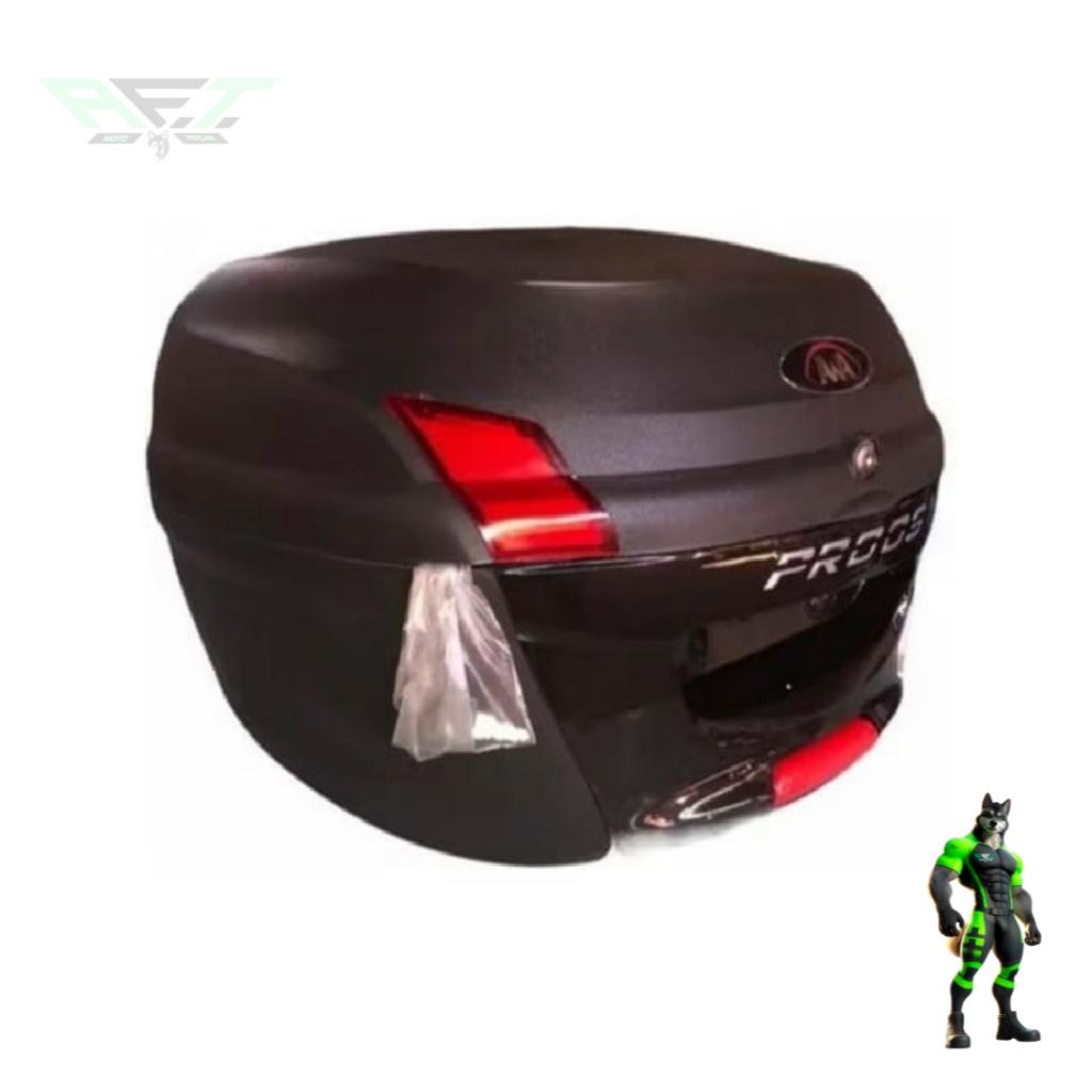 Baú Para Moto Awa Proos 29 Litros Original Com Base Para Fixação Com Engate Rápido Removível