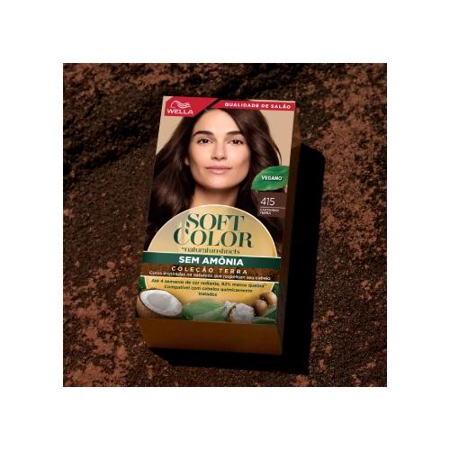 Tinta De Cabelo Soft Color Castanho Terra 415