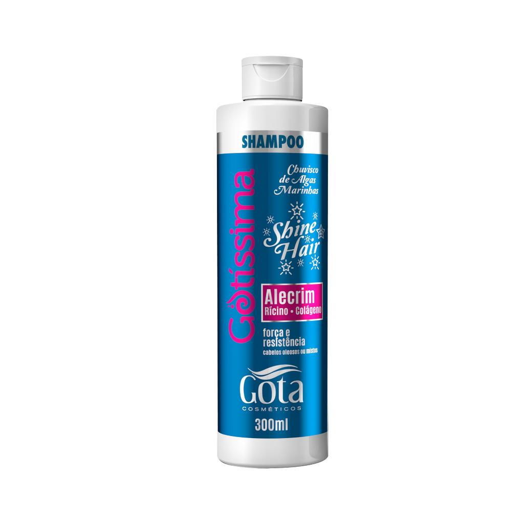 Kit Gotíssima Chuvisco De Algas Marinhas Gota Dourada Shampoo + Condicionador 300ml