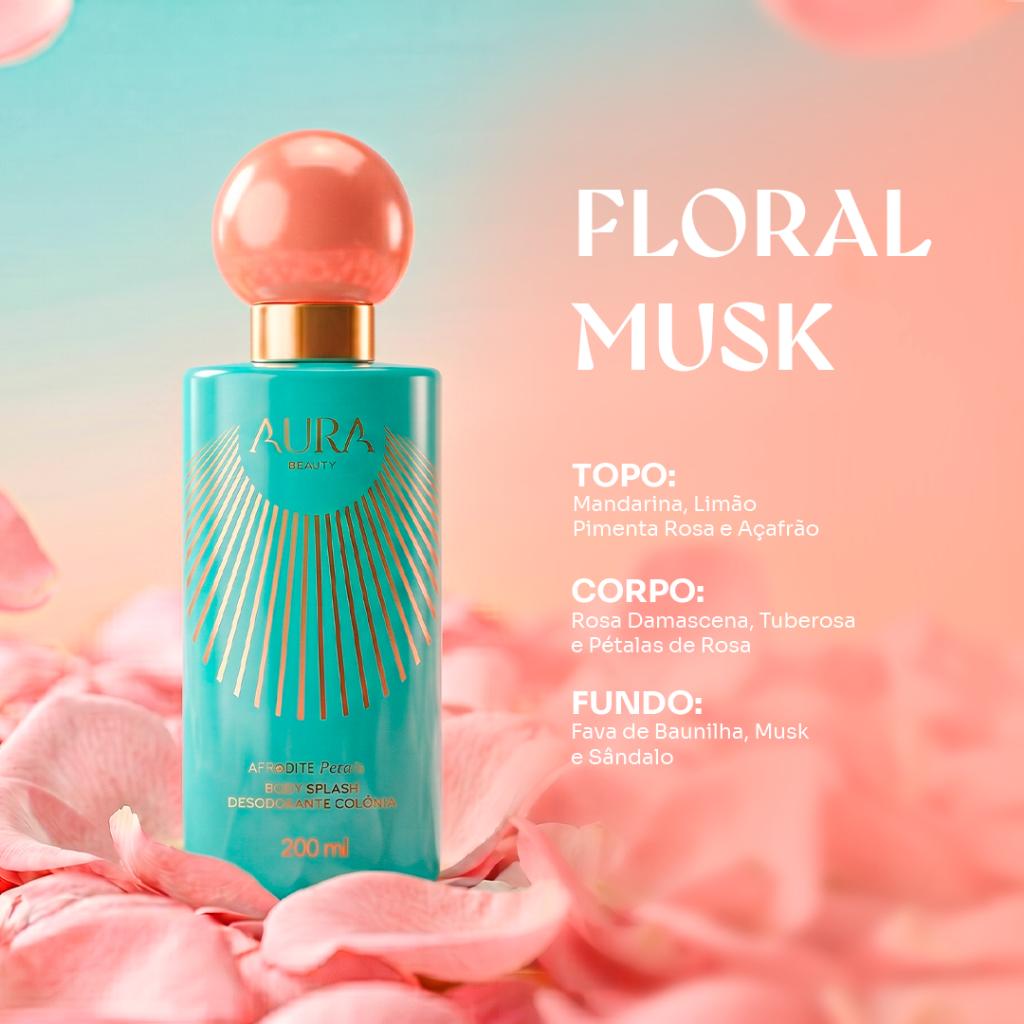 Kit Petals E Aurora - Body Splash Petals 200ml E Body Splash Aurora Shine